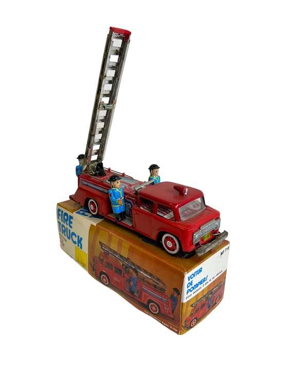 ブリキのおもちゃ (fireengine) ✨️本日限定価格 マスダヤブリキ電動
