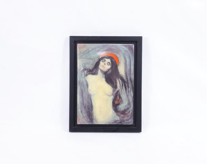 Madonna by Edvard Munch Porcelain Replica | Porsgrund Porcelain 2006 | Fine Art Collector's Piece | Artistic Gift | Home Décor