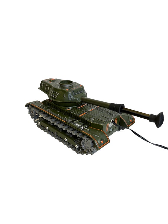 ブリキの戦車 1960年代 MADE IN JAPAN　モダントイ製 日本製ブリキおもちゃ - ヴィンテージブリキ戦車 - レアおもちゃ戦車