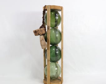 Norwegian Maritime Yarn Float 1920s | Hand-Blown Glass Floats | Vintage Nautical Decor | Garden Decor | Maritime Gift