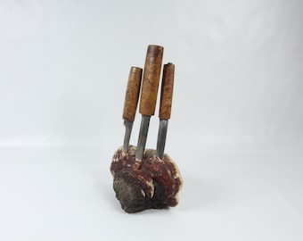 Vintage Handmade Knifes from Telemark - Norwegian Folk Art Collectible - Interior decor