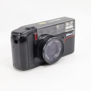 Nikon AF3 35mm Film Camera | Point and Shoot | Compact Travel Camera | Classic Film Photography | Capture Memories