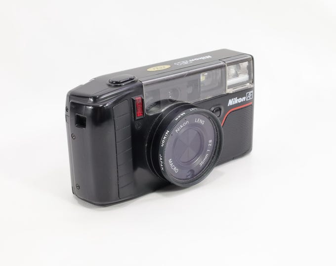 Nikon AF3 35mm Film Camera | Point and Shoot | Compact Travel Camera | Classic Film Photography | Capture Memories