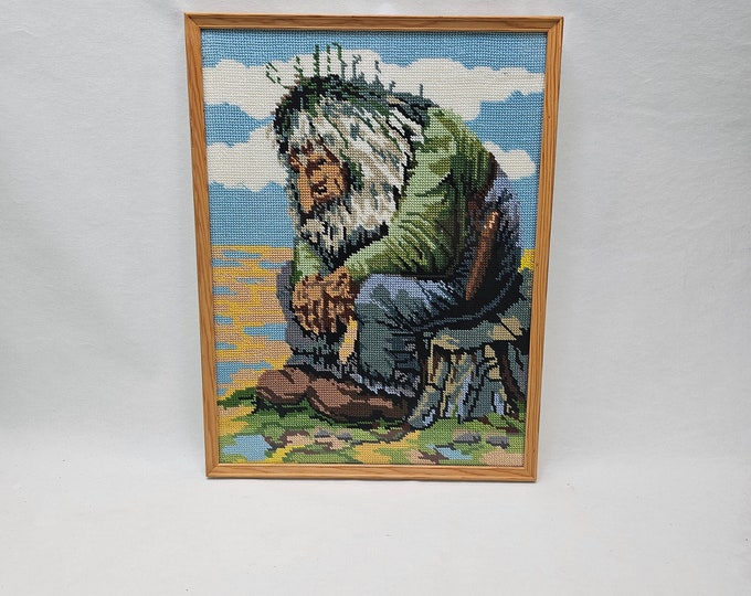 Capture the Magic of Norway with this Hand Embroidered Troll Wall Hanging - Perfect Wedding Gift or Memorable Wall Decor