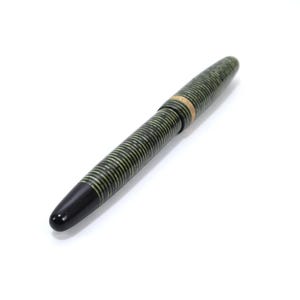 Parker Vacumatic Pluma Estilográfica Vintage Emerald Pearl Años 30 40 Oro 14K Art Deco Coleccionista imagen 3