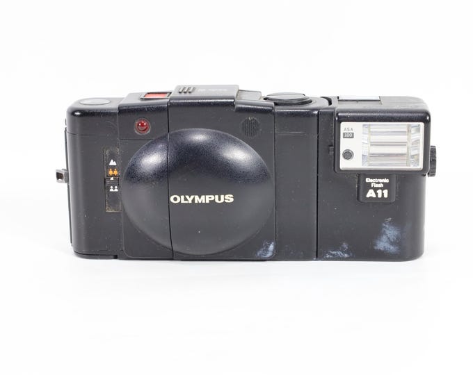 Olympus XA 2 Film Camera | Compact Film Camera | Zuiko 35mm Lens | Point and Shoot | Vintage Photography | Travel Companion