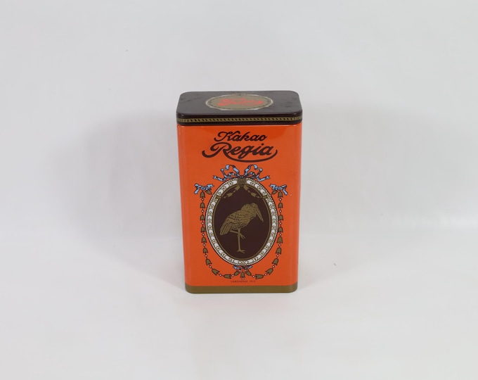 Vintage Norwegian Freia Cocoa Tin Box | Nordic Artistry Collector's Item | Norwegian Vintage Gift | 1990s Nostalgia