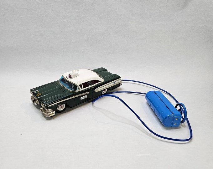Tinplate toy from Japan - Vintage Tin plate car - Rare toy car - Collectible tinplate toy - MCM Japan made gift toy