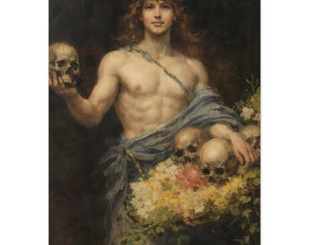 The Flower Vendor - Fine Art Poster