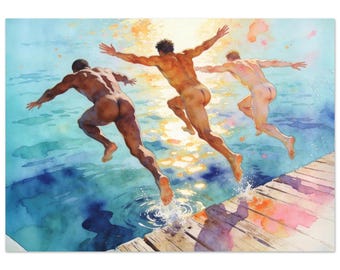 The Boys of Summer - Jump Fine Art Giclée Print