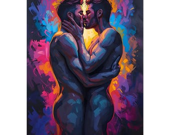 Both of Us, Right Here - Fine Giclee Art Poster