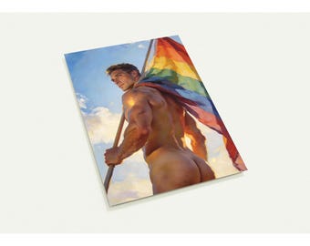 The Story of Pride Art PostCards - Pack of 10 - Personalized Premium Stationery