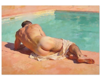 the Edge of Blue - Fine Art Poster