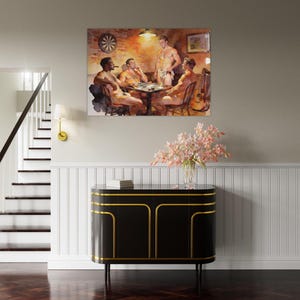 High Stakes Giclée Poster – Risqué Streifenpoker Spiel Bild 5