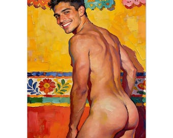 Playful Ramon Mexican Giclee Art Print