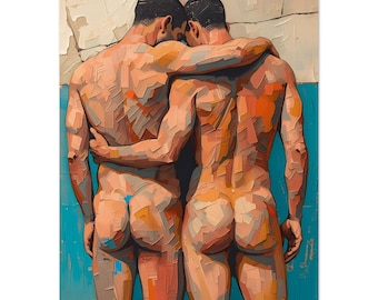 What We Hold - Gay Male Fine Art Poster