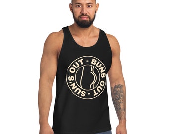 Sun's Out - Buns Out - Nudist Tank Top