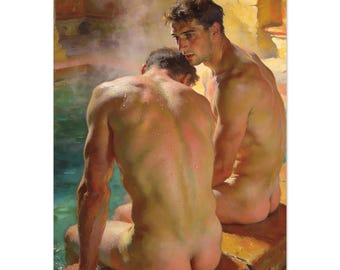 Steam Room Secrets - Fine Art Poster