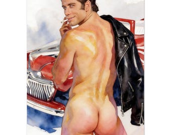 Greased Lightning - Fine Art Poster