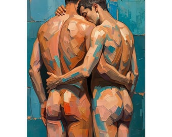 Where I Rest - Gay Male Fine Art Poster