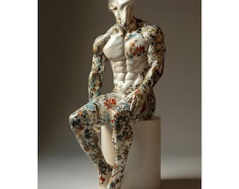 Bloom Where He Sits - Fine Art Poster