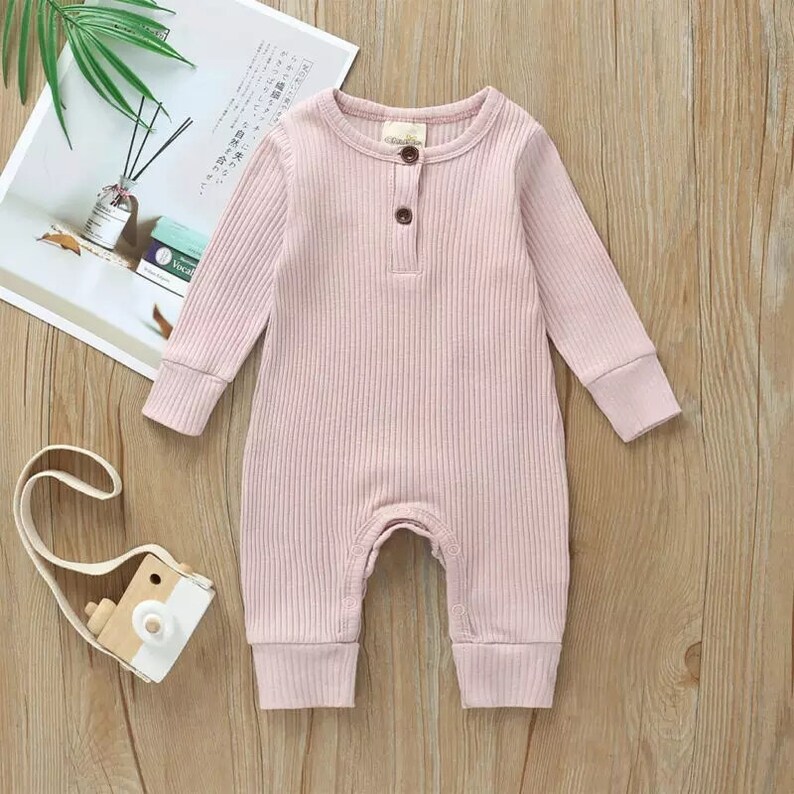 Cute Baby Button Up Onesie. Sizes 3M 6M 9M 12M 18M Etsy