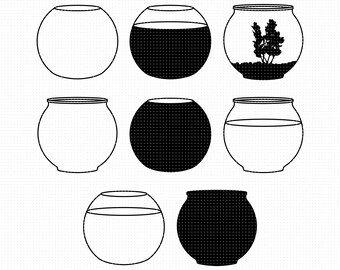 Download Fish Bowl Svg Etsy