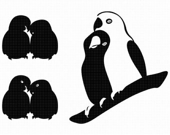 Free Free 158 Love Birds Kissing Svg SVG PNG EPS DXF File