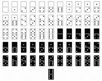 Dominoes Svg Etsy
