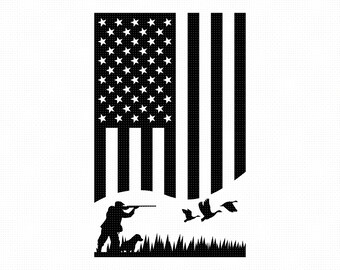 Free Free 289 Hunting And Fishing American Flag Svg SVG PNG EPS DXF File