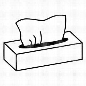facial tissue box svg, face tissue clipart, tissue png, paper dxf logo, vector eps cut files for cricut and silhouette use