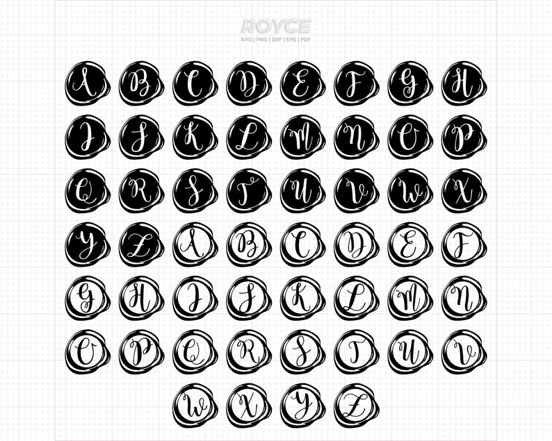 gothic alphabet svg, old english font svg, blackletter svg, gothic script svg, wax seal svg, clipart, png, dxf, vector eps cut files cricut
