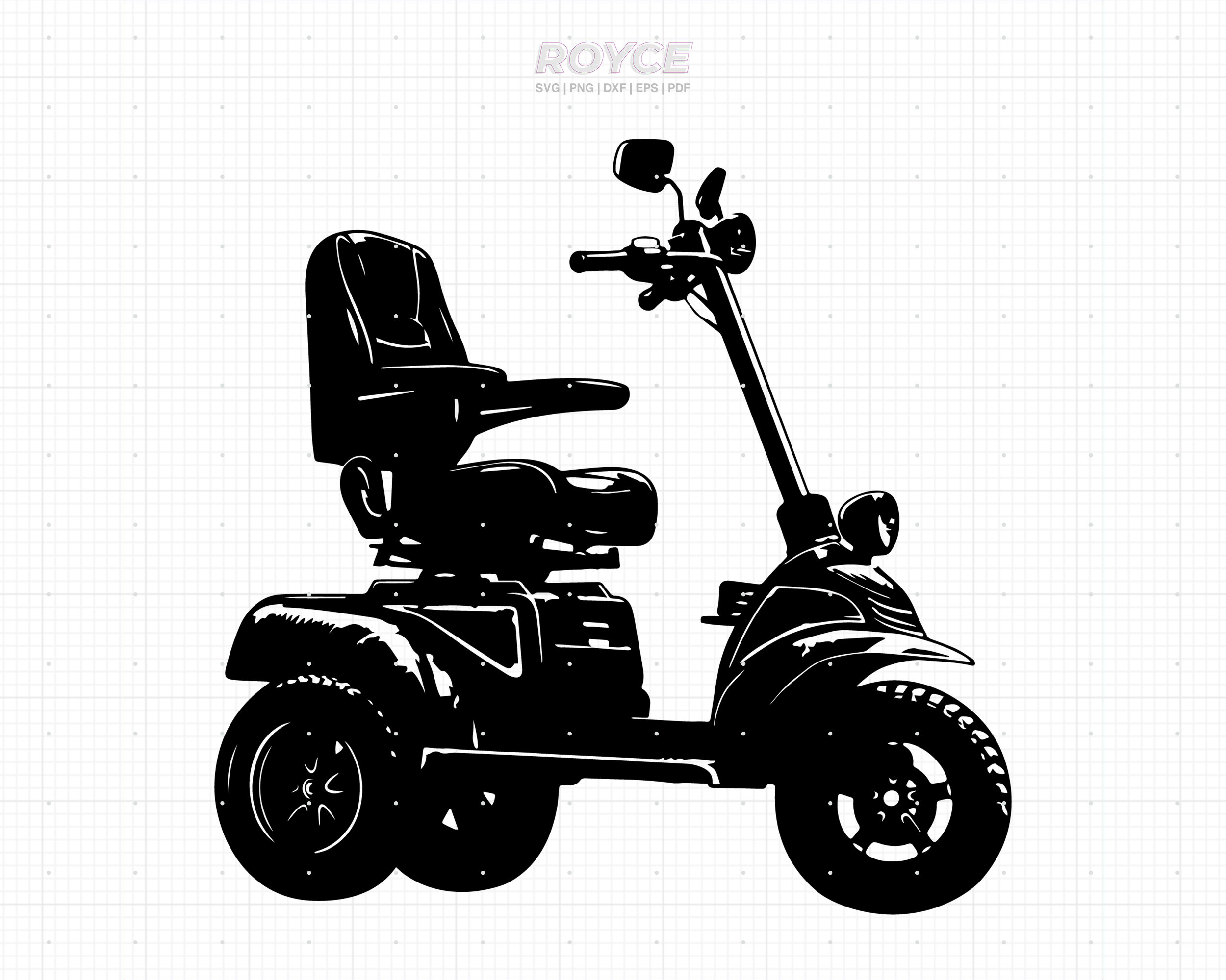 Mobility Scooter svg Png Dxf Eps Pdf Cut Files Etsy Mobility Scooter svg Png Dxf Eps Pdf Cut Files Etsy