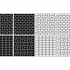 brick pattern svg, brick layout clipart, brick patterns png, brick pattern dxf logo, vector eps cut files for cricut and silhouette use