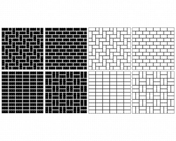 Brick Pattern Svg Brick Layout Clipart Brick Patterns Png 