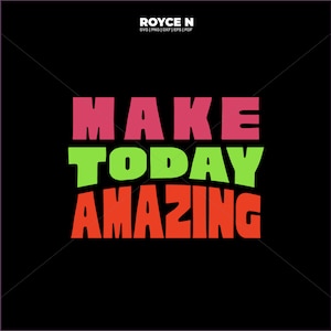hacer hoy increíble cita svg, cita motivacional svg, aliento svg, peptalk svg, afirmación positiva svg, filipino svg, signo de autobús svg