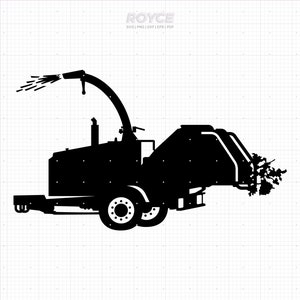 houtversnipperaar svg, houtversnipperaar clipart, mulchers versnipperaar png, houtversnipperaar dxf, vector, eps, svg gesneden bestanden voor de cricut, commercieel gebruik svg