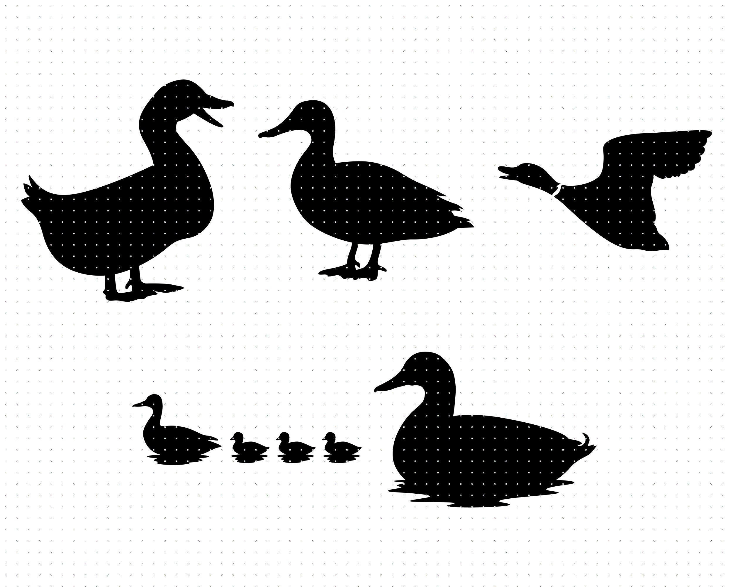 Ente Svg Enten Svg Fliegende Ente Clipart Enten Png Ente Etsy