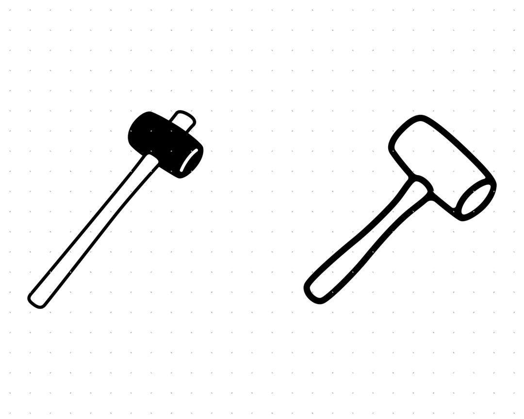 Mallet Svg, Mallet Clipart, Mallet Png, Mallet Dxf Logo, Mallet Vector