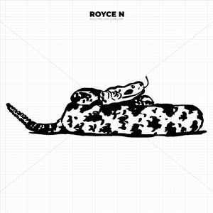 rattlesnake svg, snake clipart, rattlesanke png, rattle snake dxf logo, snake vector eps cut files for cricut and silhouette use