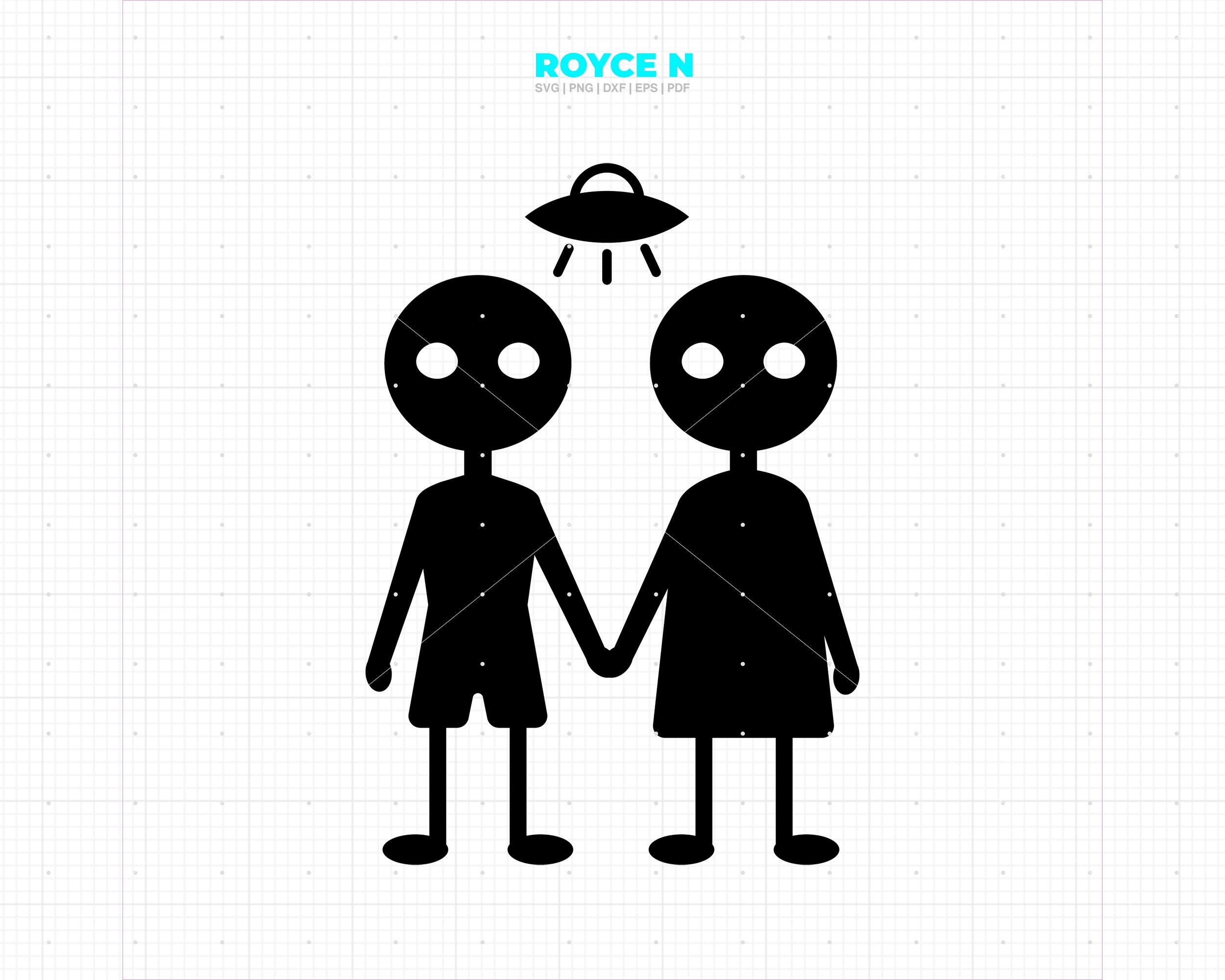 Bff Aliens Svg, Alien Best Friends Forever Clipart, Besties for Resties ...
