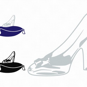 Glass Slipper Svg - Etsy
