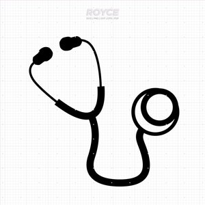 stethoscope png, medical svg, nurse clipart, doctor dxf, stethoscope vector, stethoscope eps, svg cut files for cricut, commercial use svg