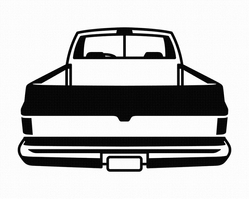 Free Free 253 Svg Lowered Truck Outline SVG PNG EPS DXF File