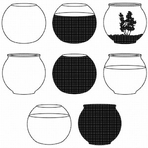 viskom svg, viskom overzicht svg, clipart, png, dxf logo, vector eps-bestanden knippen voor gebruik cricut en silhouette
