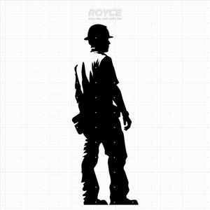construction worker svg, construction worker clipart, construction worker png, dxf, vector, eps, svg cut file for cricut, commercial use svg