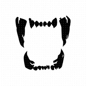 presas de animais svg, clipart de dentes de animais, presas de animais png, logotipo dxf de dentes de leão, arquivos de corte eps de vetor de presas para uso em cricut e silhueta