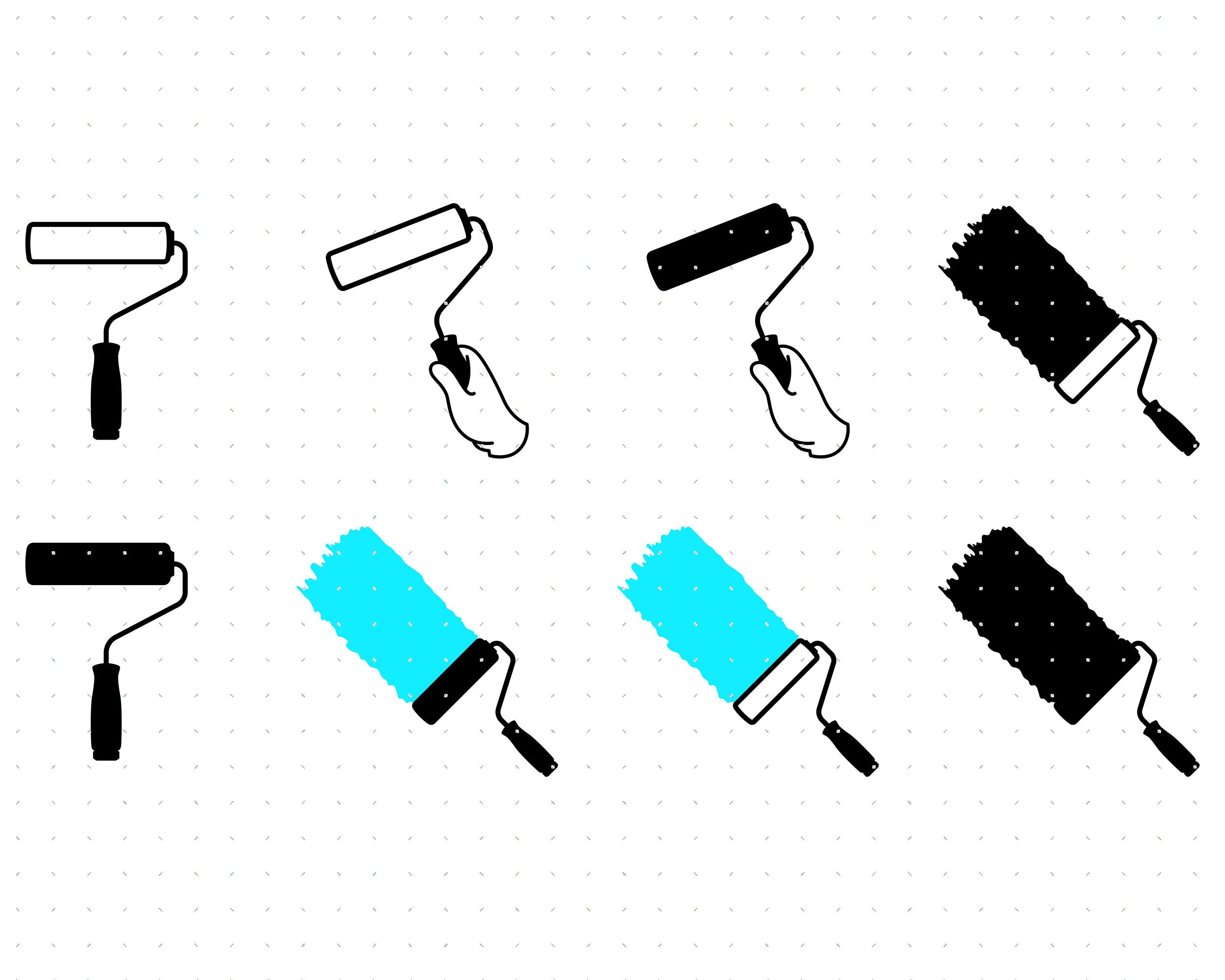 Paint Roller Clipart Free