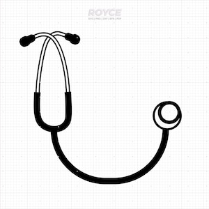stethoscope clipart, stethoscope svg, stethoscope clipart, stethoscope png, dxf, vector, eps, svg cut files for cricut, commercial use svg