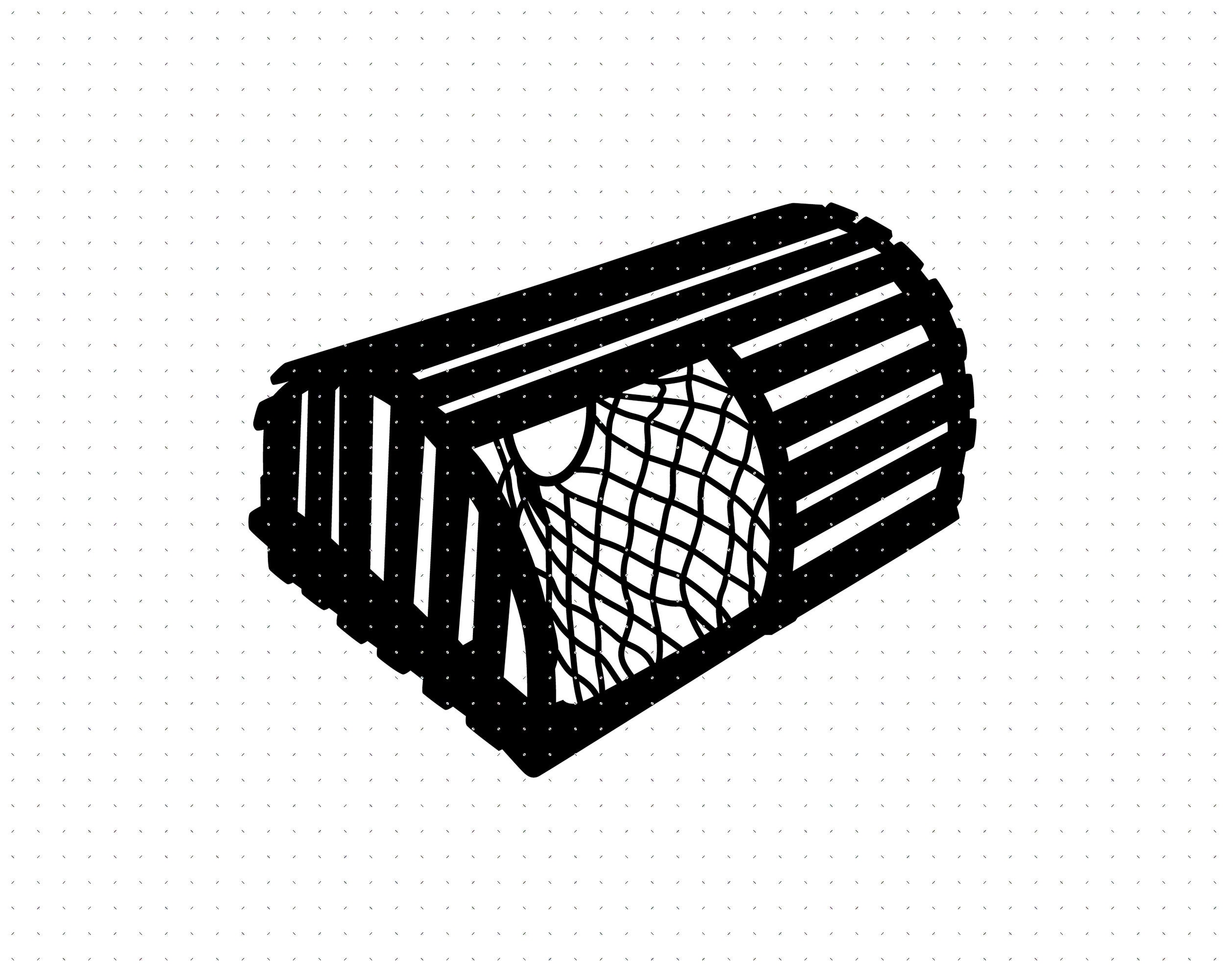 Lobster Pot Svg Lobster Trap Clipart Lobster Pot Png Etsy